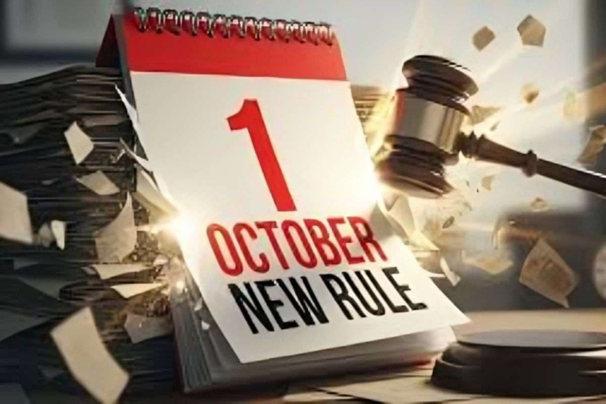 New rules from October 1,2025: आज 1 अक्टूबर से बदल रहे रेलवे टिकट बुकिंग, यूपीआई, स्पीड पोस्ट के नियम