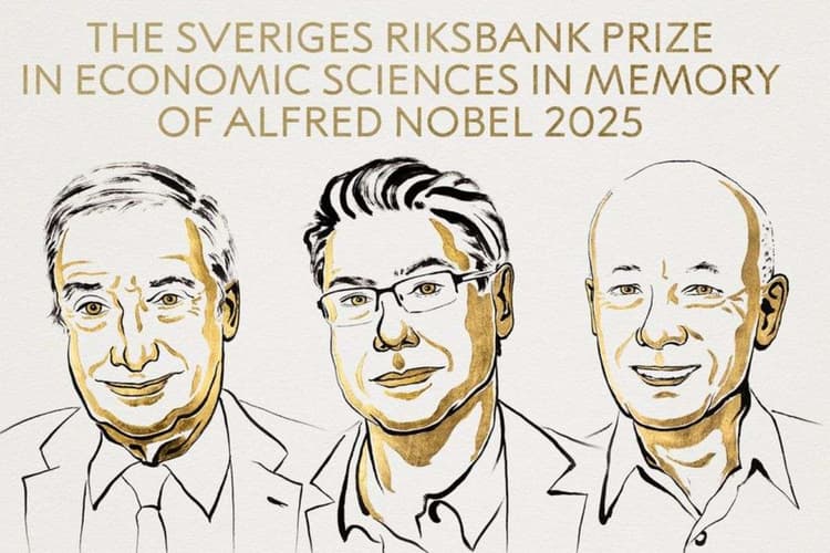 Nobel Prize 2025: इकोनॉमिक्स में इन 3 दिग्गजों का चला जादू, इनोवेशन और आर्थिक विकास के लिए मिला नोबेल