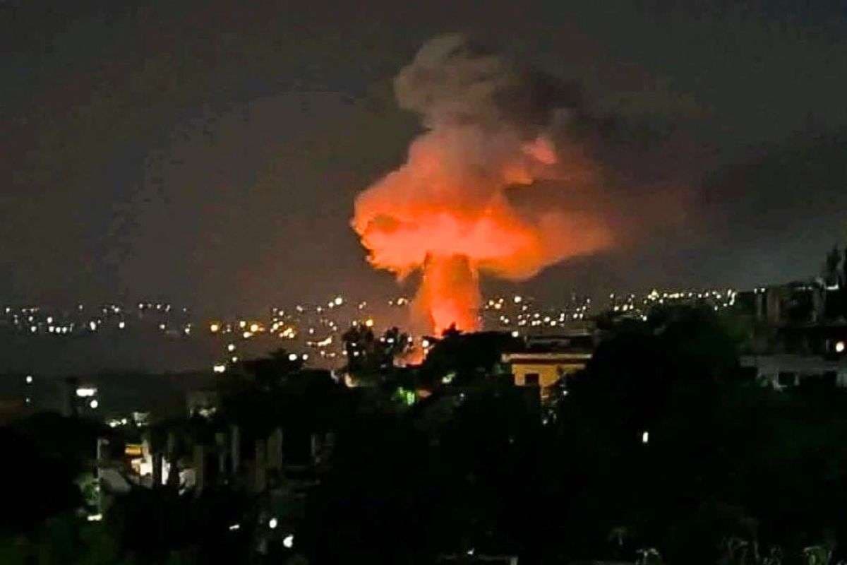 Pakistan Airstrike in Kabul Afghanistan