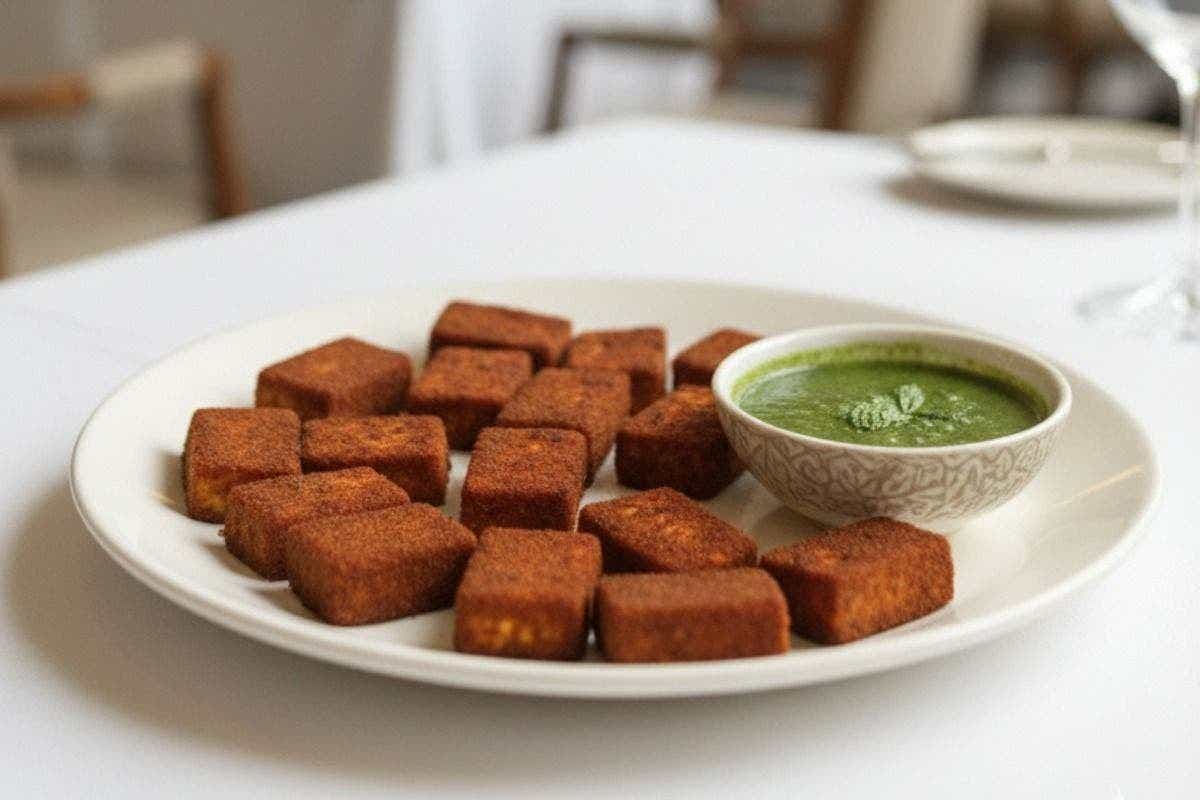 Pan Fried Paneer Recipe