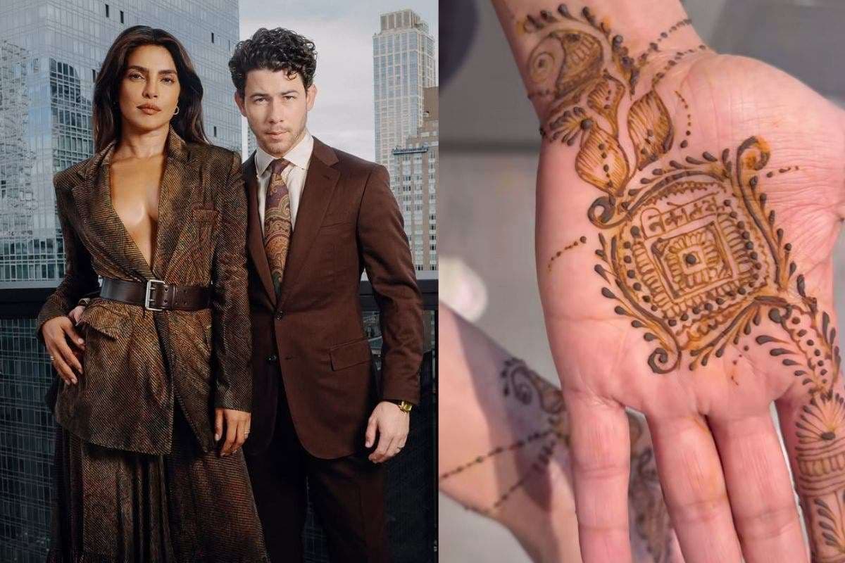 Priyanka Chopra: करवाचौथ पर प्रियंका चोपड़ा का दिखा देसी अंदाज, अमेरिका में सजाई निक जोनस के नाम की मेंहदी, देखें तस्वीरें