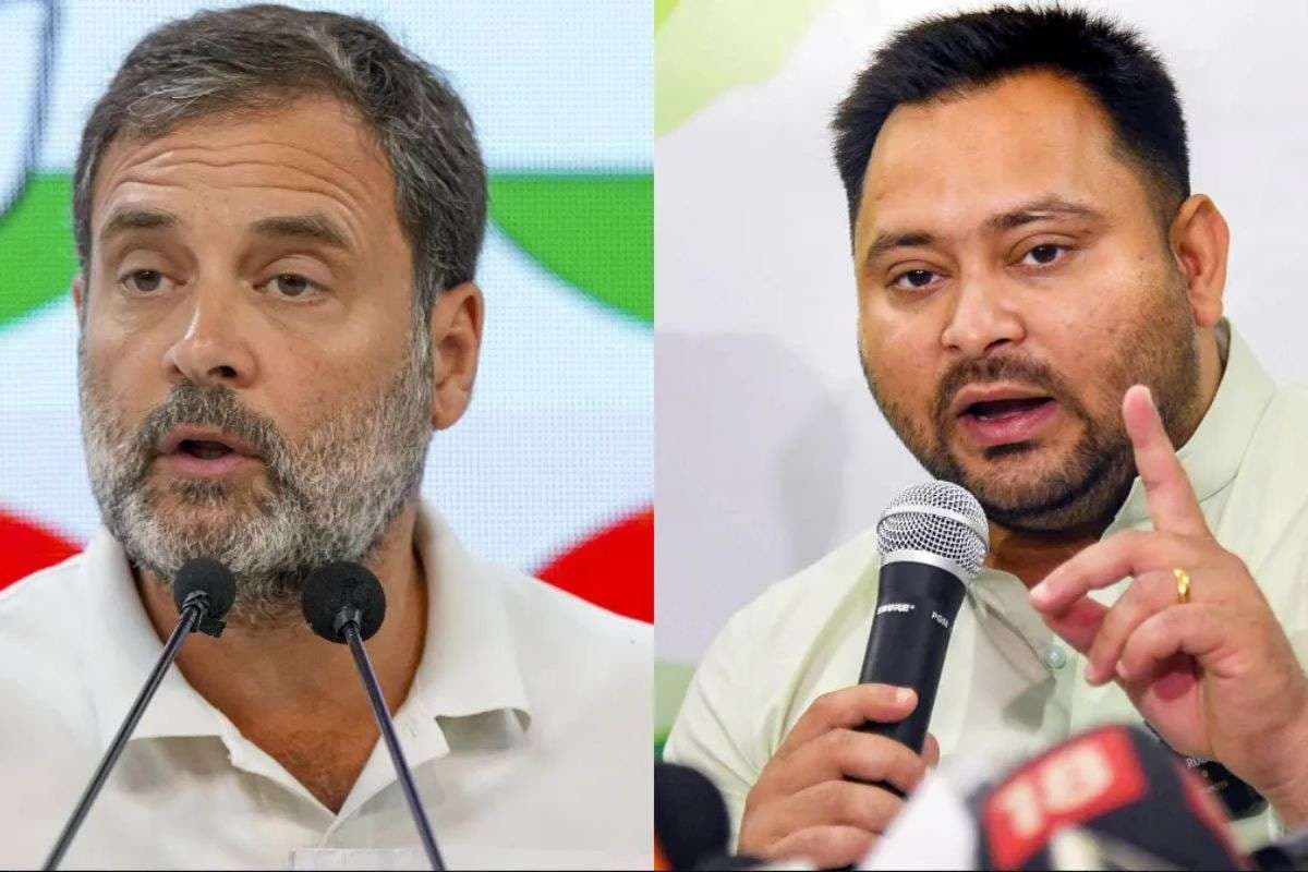 Rahul Gandhi Tejashwi Yadav Rahul Gandhi Tejashwi Yadav