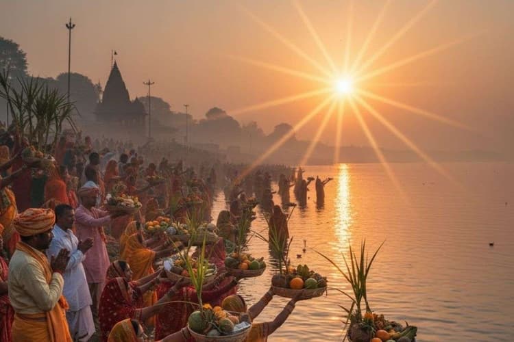 Chhath Puja 2025: अर्घ्य देते समय सूर्य देव के कौन से मंत्रों का करें जाप? जानिए मंत्र जाप के लाभ