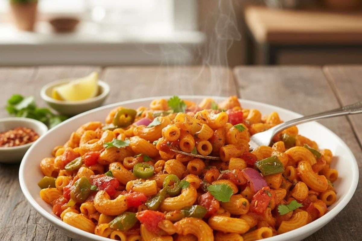 desi style macaroni