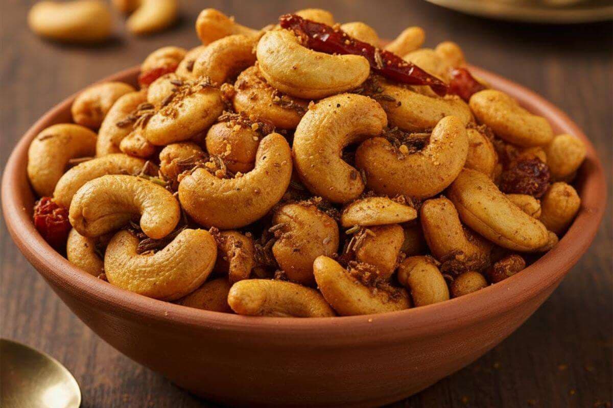 Kaju Namkeen Recipe For Diwali: दिवाली पर स्नैक्स में कुछ स्पेशल बनाने की सोच रहे हैं, तो झटपट से काजू नमकीन को करें तैयार