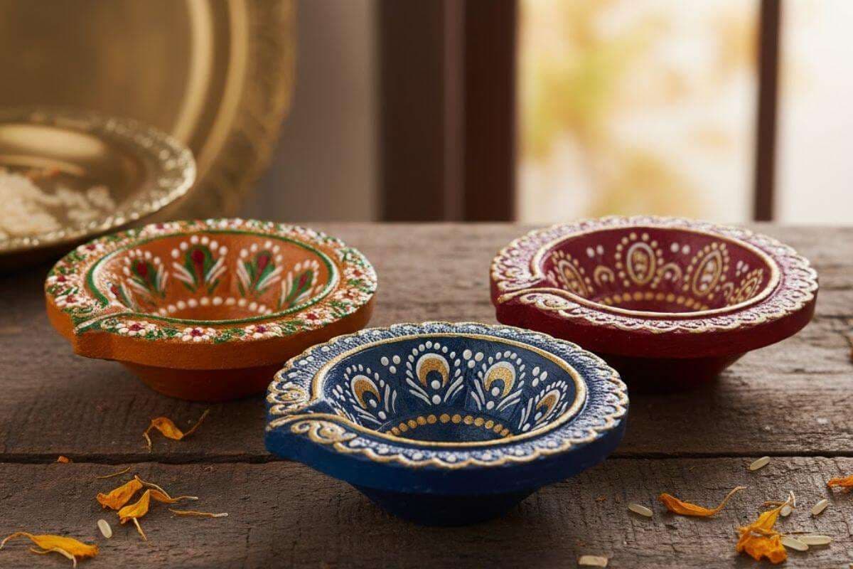 Diya Decoration Ideas: दिवाली डेकोरेशन के लिए अपने हाथों से सजाएं दीये, इन आइडियाज को करें ट्राई