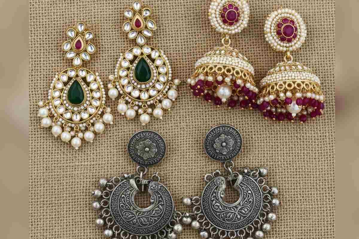 Earrings Design Ideas For Wedding Party: वेडिंग पार्टी के लिए ट्राई करें ये इयररिंग्स डिजाइन, अपने लुक से सबको करें इंप्रेस