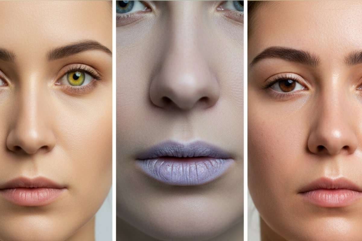 fatty liver sign seen in face