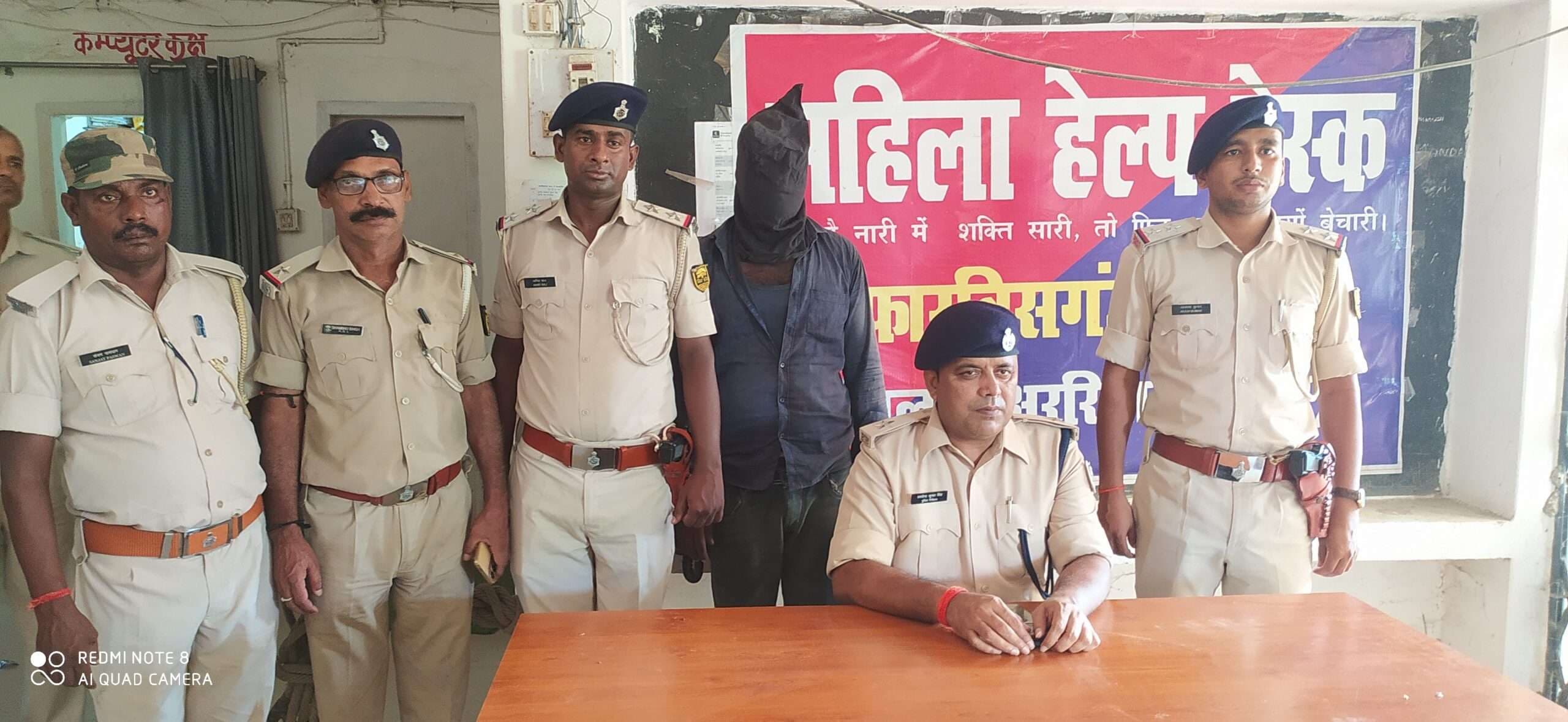 मवेशी चोरी कर भाग रहा चोर गिरफ्तार