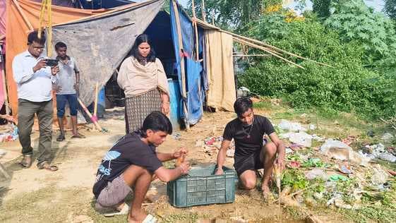 जिला खाद्य सुरक्षा पदाधिकारी ने किया विभिन्न खाद्य दुकानों का औचक निरीक्षण