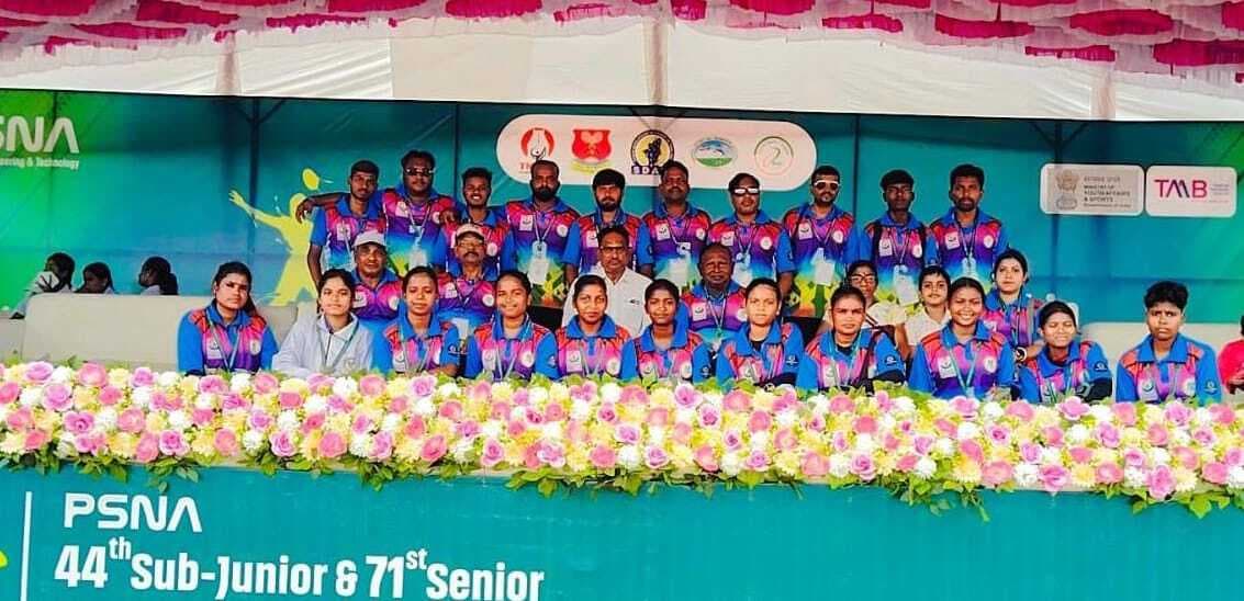 Jharkhand ball badminton team enter in quarter final : झारखंड पुरुष बॉल बैडमिंटन टीम क्वार्टर फाइनल में हारी
