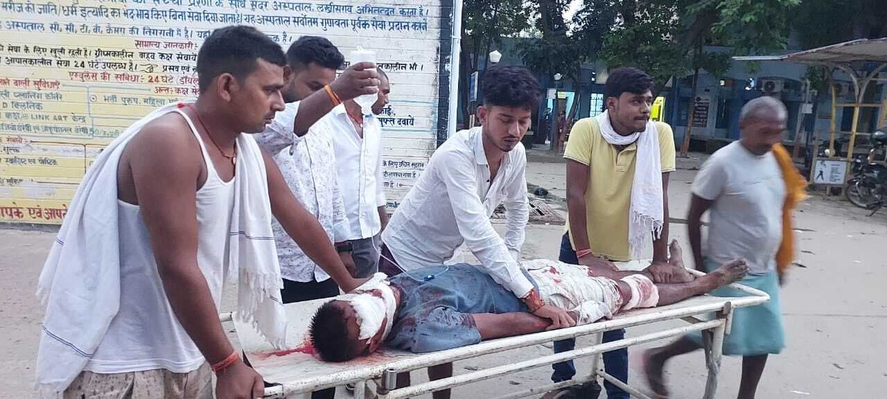 अलग-अलग क्षेत्र में स्कॉर्पियो एवं बाइक की टक्कर में पांच घायल