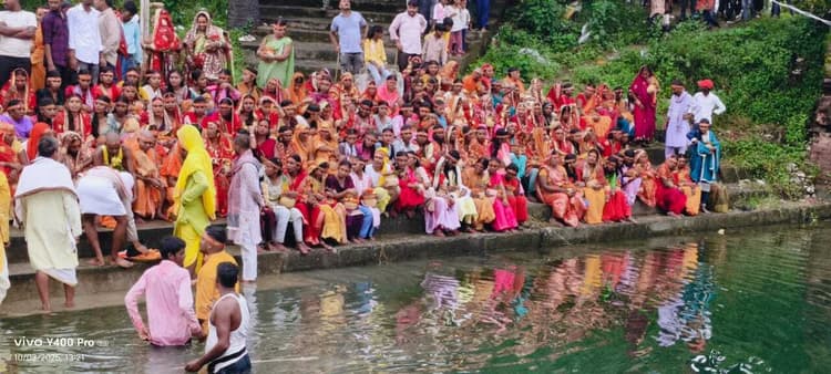 रौना गांव में पांच दिवसीय शतचंडी महायज्ञ शुरू