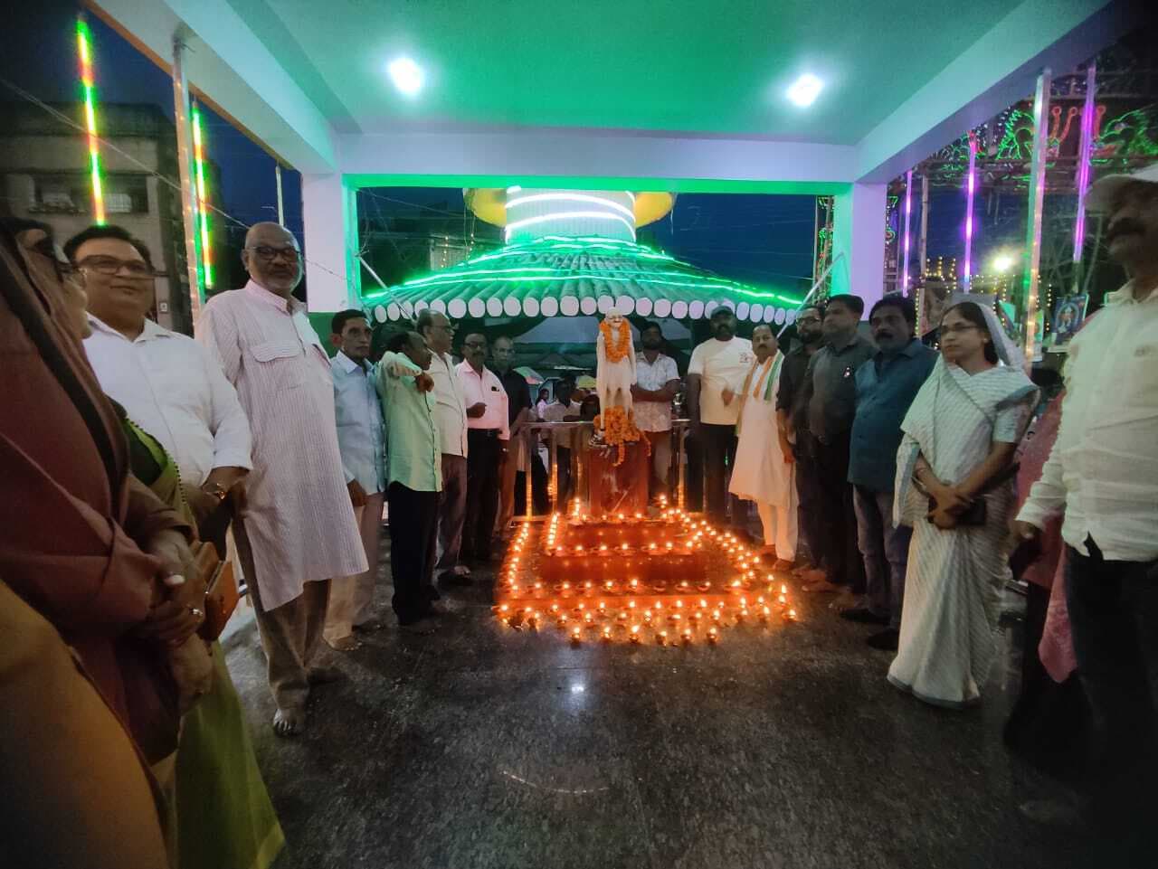 महात्मा गांधी के आगमन पर सौ साल बेमिसाल कार्यक्रम की हुई शुरुआत