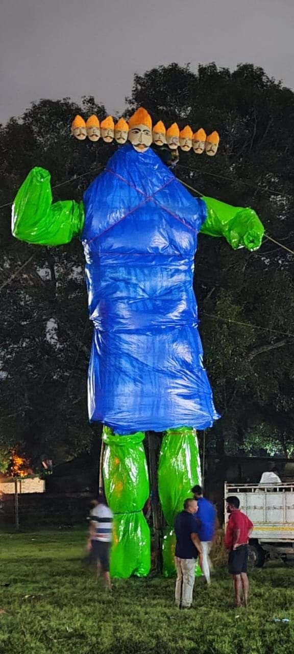 Bokaro News : कोयलांचल में जगह-जगह किया गया रावण दहन