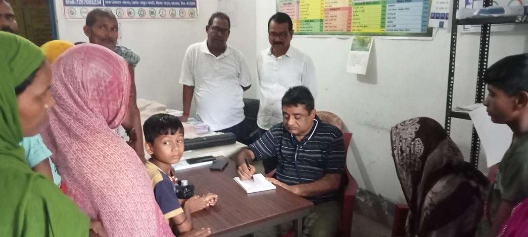 बच्चों और महिलाओं का हुआ नि:शुल्क उपचार