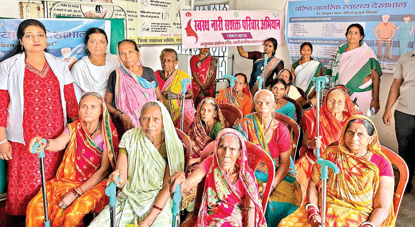 Ranchi news : स्वस्थ नारी, सशक्त परिवार अभियान : 16 दिनों में 32.76 लाख ने करायी स्वास्थ्य जांच