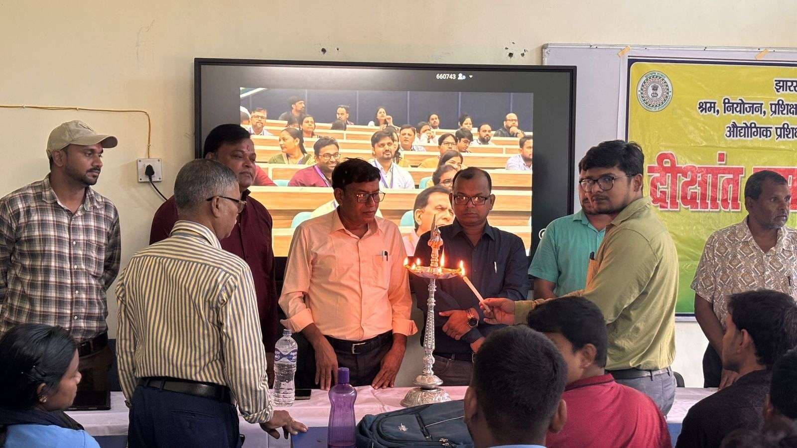 आइटीआइ साहिबगंज में दीक्षांत समारोह सम्पन्न, सफल प्रशिक्षणार्थियों को मिला प्रमाण पत्र