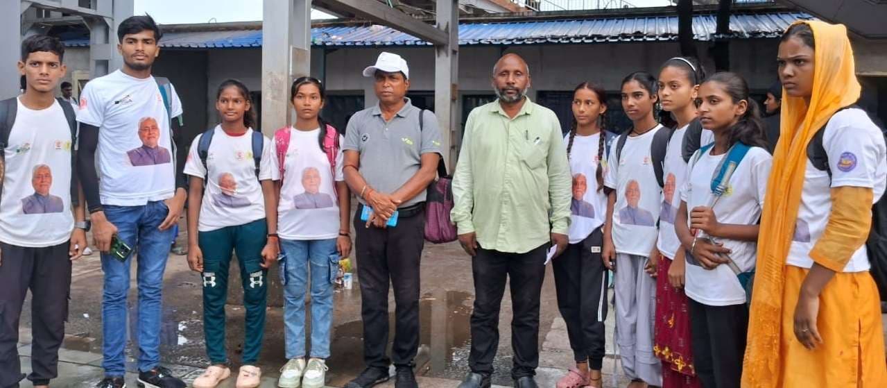 मशाल राज्यस्तरीय प्रतियोगिता में भाग लेने के लिए टीम रवाना