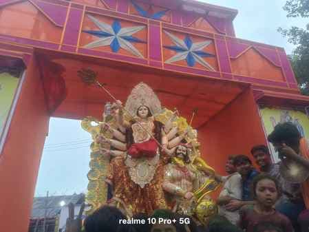 प्रखंड क्षेत्र में हर्षोल्लास के साथ सम्पन्न हुआ दुर्गा पूजा एवं मेला