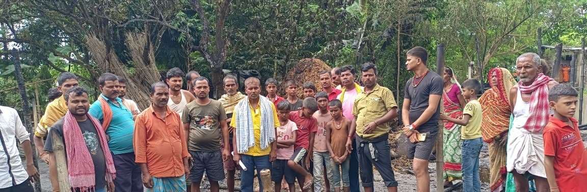 वज्रपात से एक ही परिवार के नौ मवेशियों की मौत