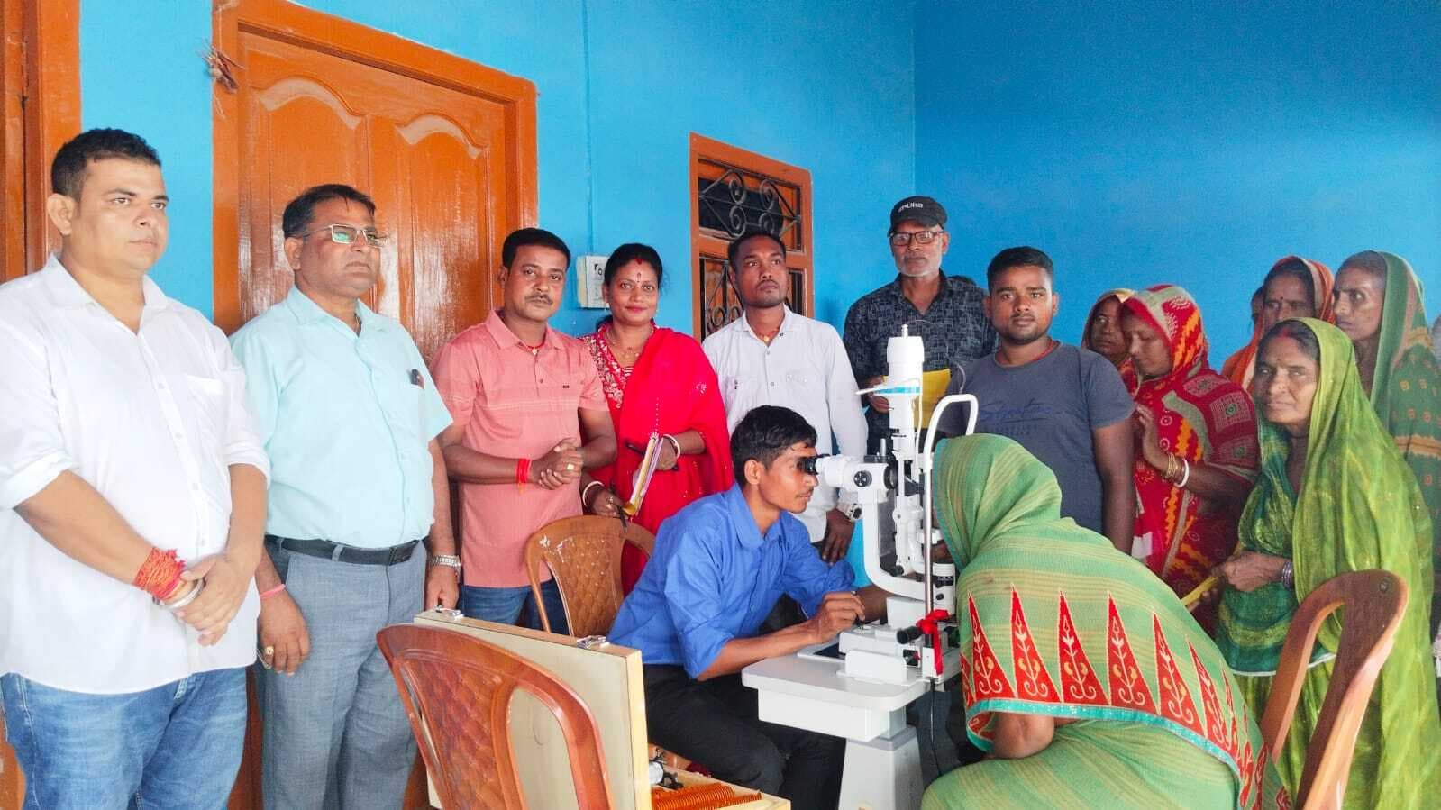 रौनिया में 145 मरीजों की निःशुल्क जांच की