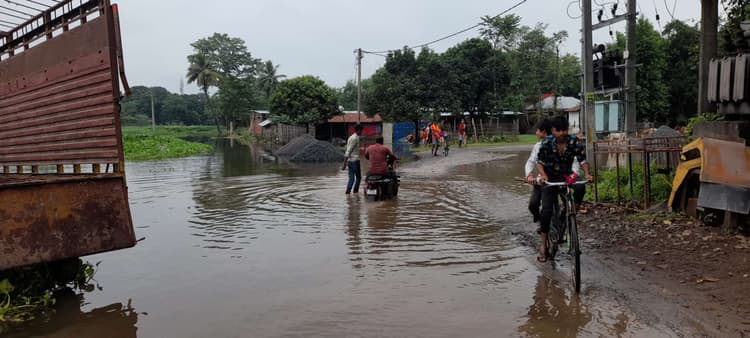 प्रखंडवासियों ने ब्लैक आउट में बितायी रात