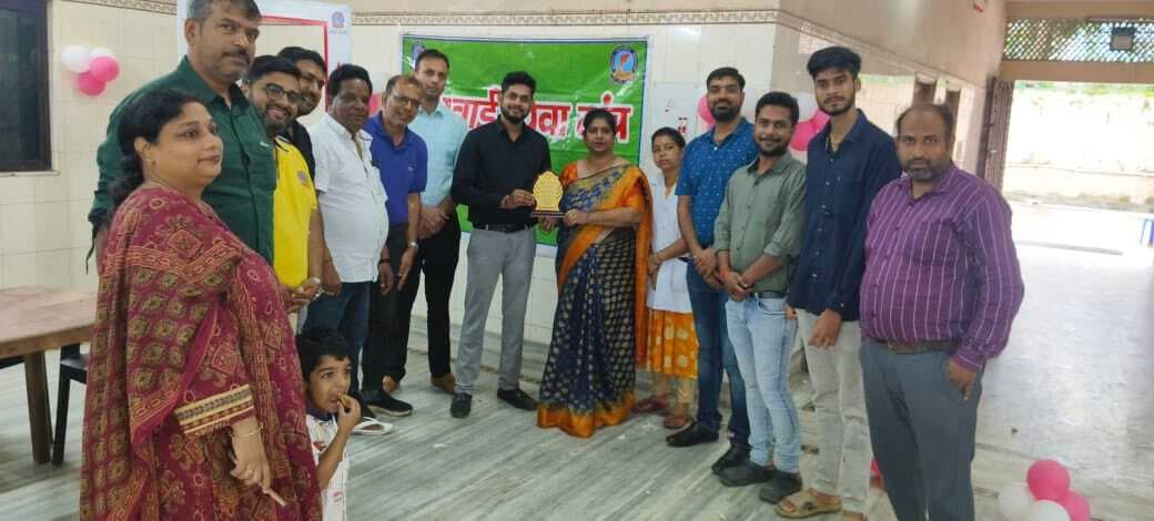 रक्तदान शिविर में 34 यूनिट रक्त संग्रहित