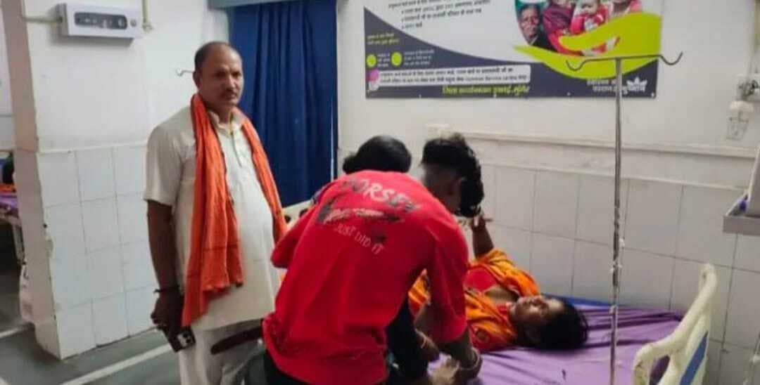 अलग-अलग जगहों पर हुए सड़क दुर्घटना में दो महिला घायल, एक रेफर