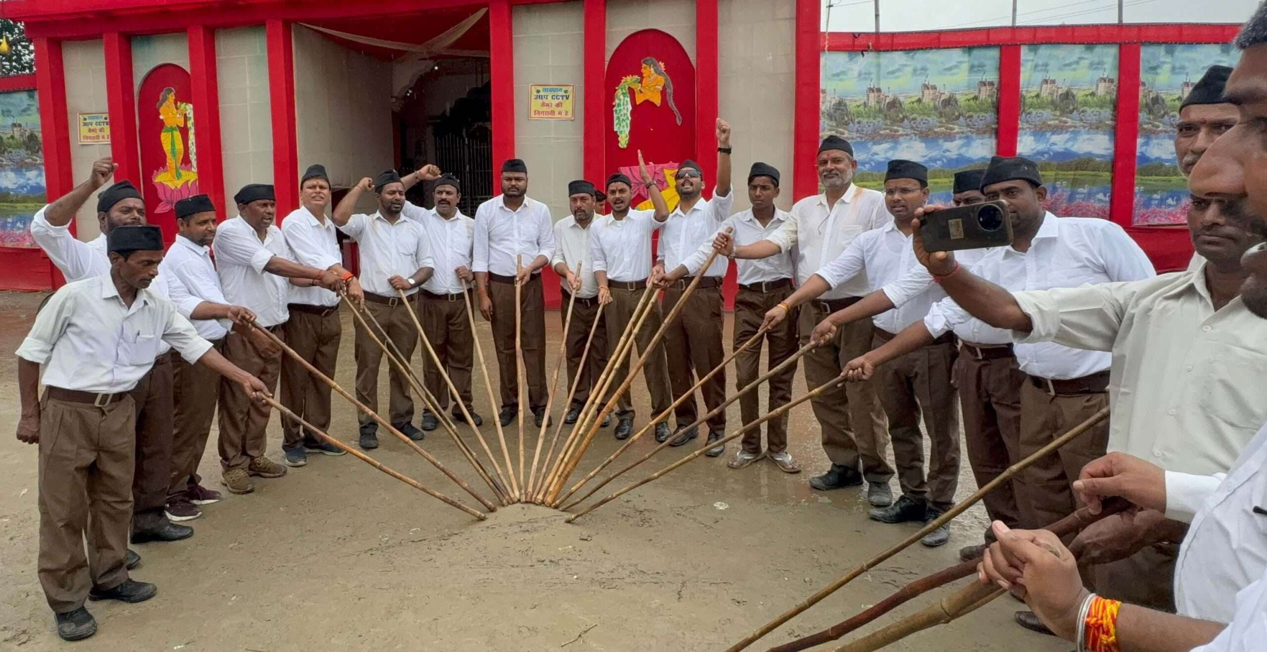 आरएसएस के 100 वर्ष पूरे होने पर पदयात्रा