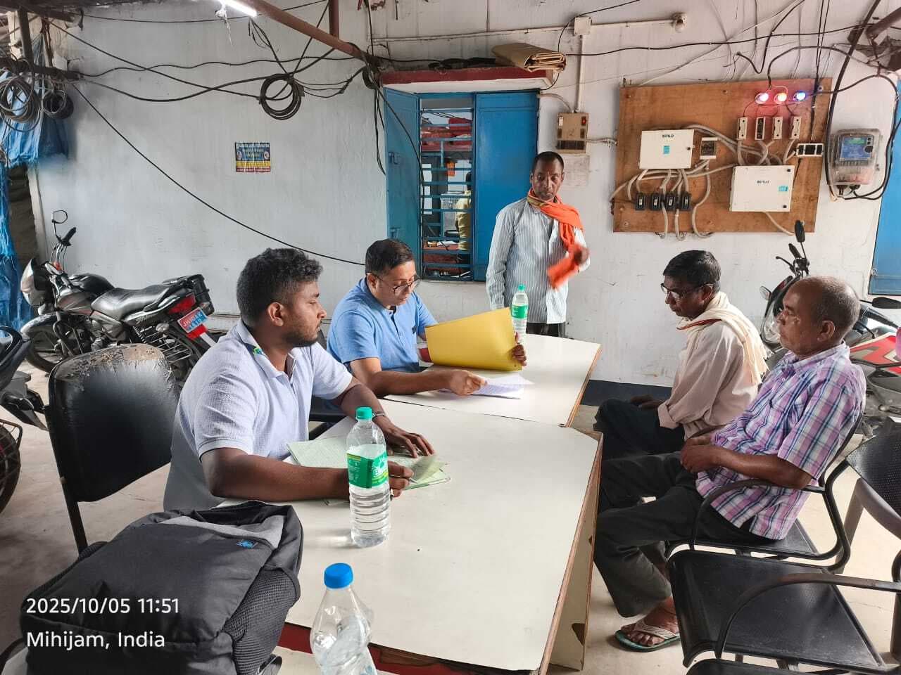 भूमि विवाद का कराया गया शांतिपूर्ण समाधान