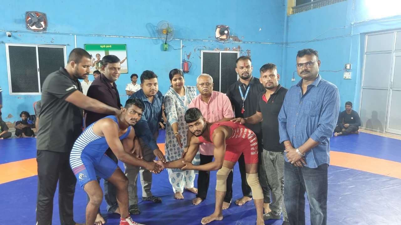 70 पहलवानों ने दिखाया दमखम, 25 विजेताओं का हुआ चयन