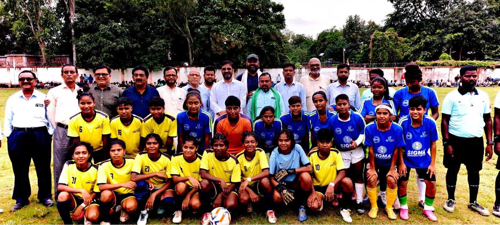 महिला फुटबॉल मैच में कोलकाता ने रांची को हराया