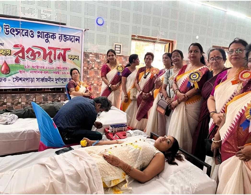 ब्लड डोनेशन कैंप में 30 ने किया रक्तदान