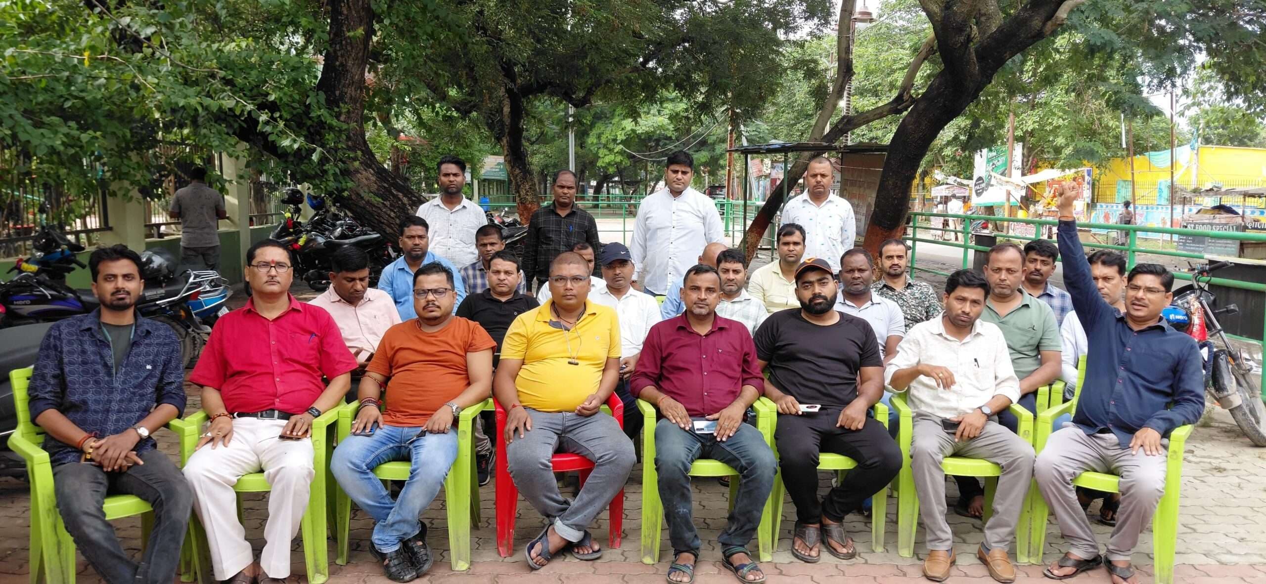 बिहार राज्य आईटी कर्मी संयुक्त संघर्ष मोर्चा का चरणबद्ध आंदोलन तीन से