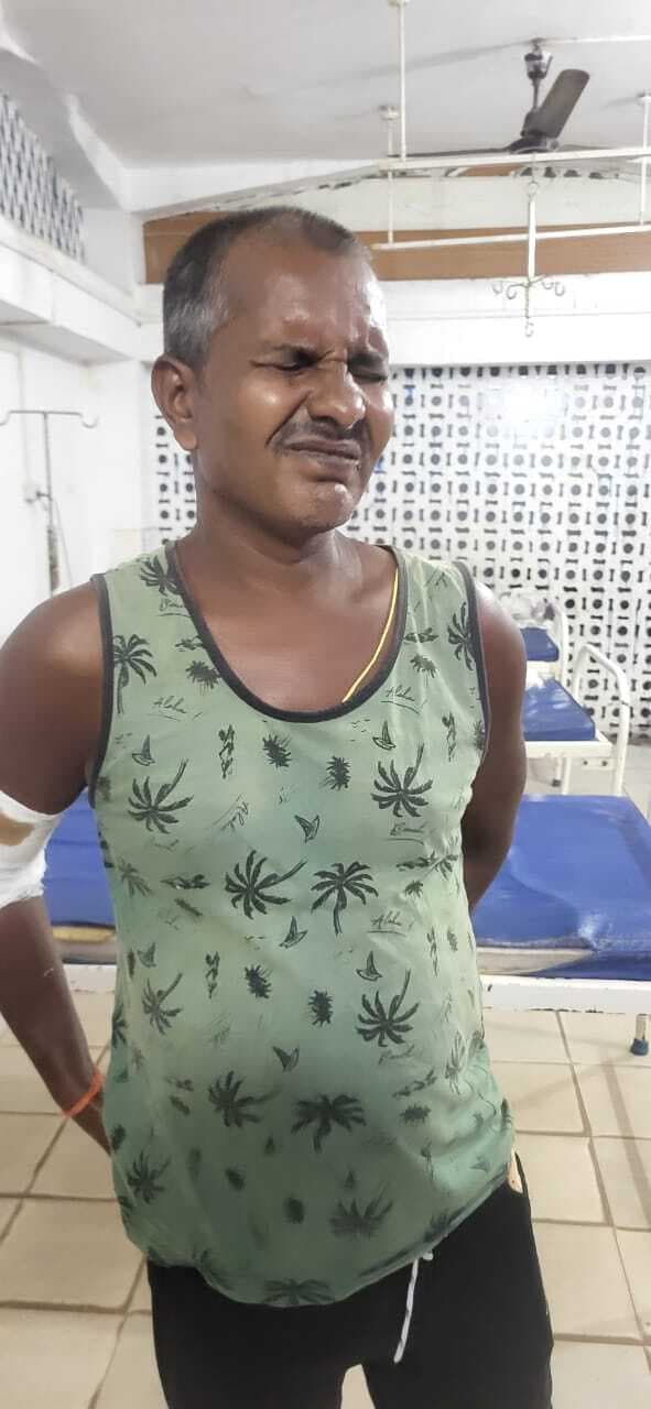 दबंगों ने की बाइक चालक से मारपीट कर छिनतई