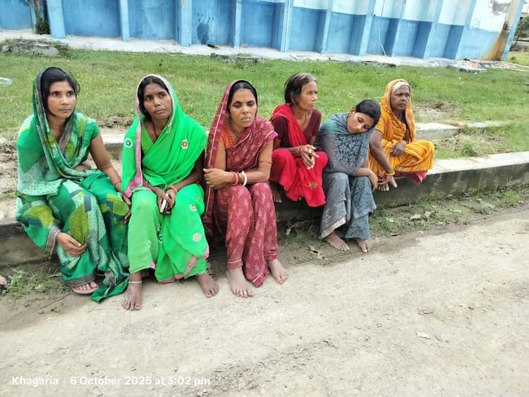 अलौली के चातर में दहेज के लिए विवाहिता की हत्या कर परिजन फरार