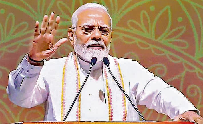 भाजपा नेताओं पर हमले को लेकर तृणमूल पर बरसे मोदी