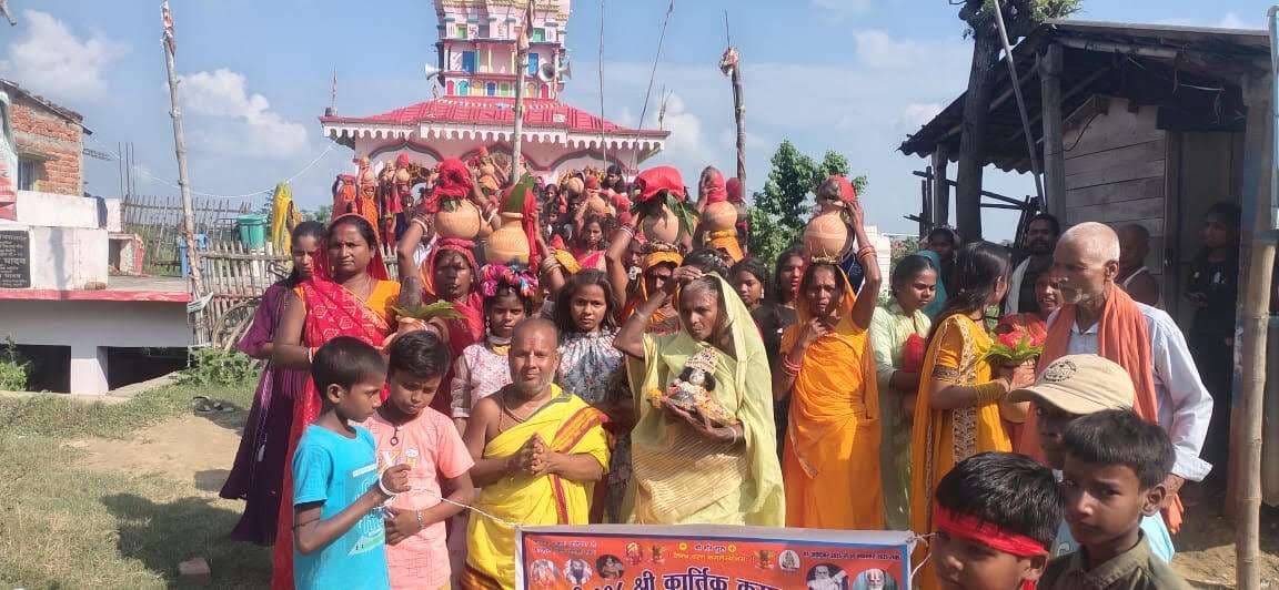 Madhubani : कलश स्थापन के साथ कल्पवास मेला का आगाज