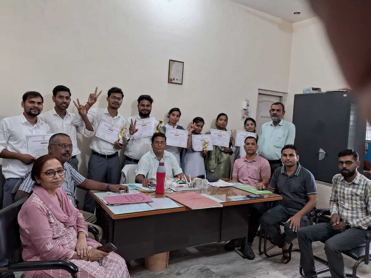 शिक्षा विभाग के प्रशिक्षुओं ने जीते सभी पुरस्कार