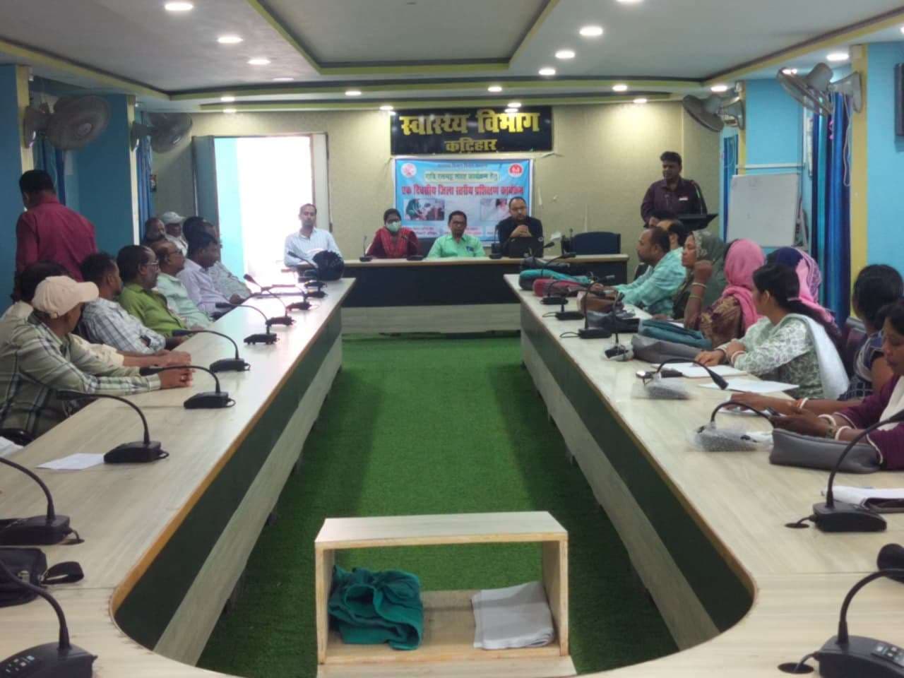 फाइलेरिया उन्मूलन के लिए सभी प्रखंडों के स्वास्थ्य अधिकारियों को मिला प्रशिक्षण