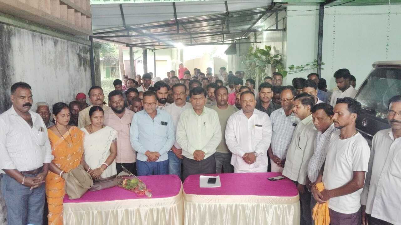 कंसारी मंडल के निधन पर जताया गया शोक