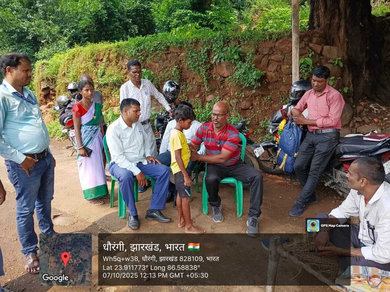 धानारांगी के डुंगरी टोला में 20 घर, 35 लोग डायरिया से पीड़ित