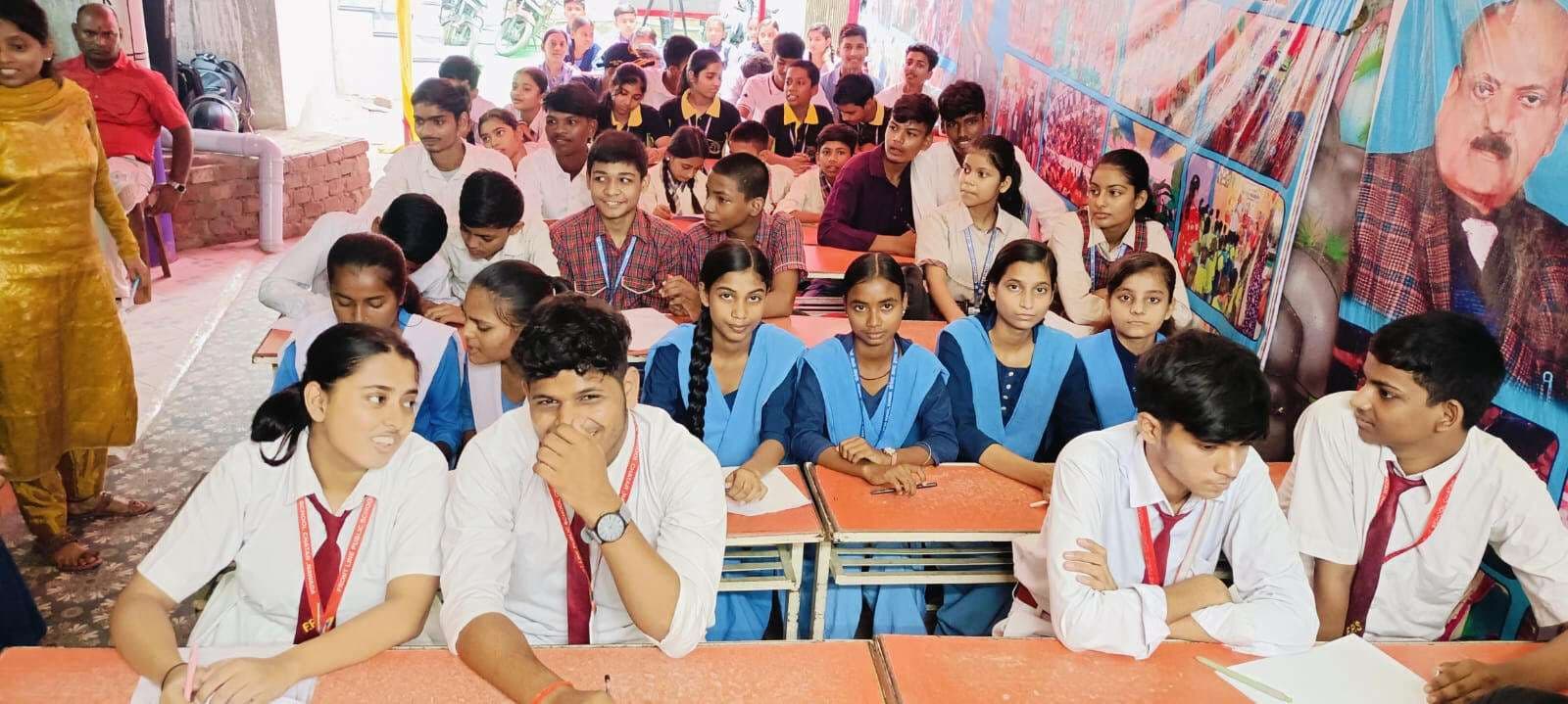 कन्हाई इंटर स्कूल के करण राज व ऋषभ रहे अव्वल