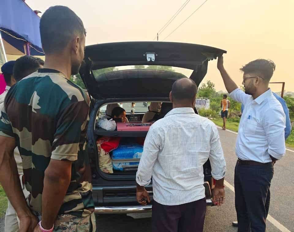 विस चुनाव को लेकर वाहन जांच अभियान में आयी तेजी