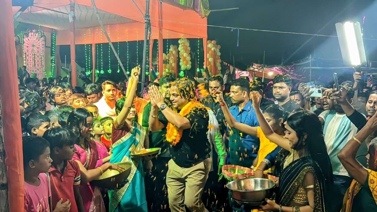 गौरीपुर में लक्खी पूजा के अवसर पर मेला का लोगों ने लिया आनंद