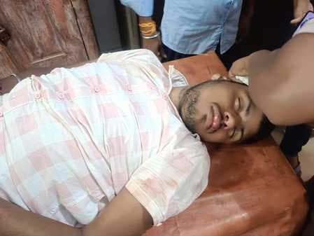 जल जीवन मिशन प्लांट में कार्यरत कर्मी के साथ मारपीट