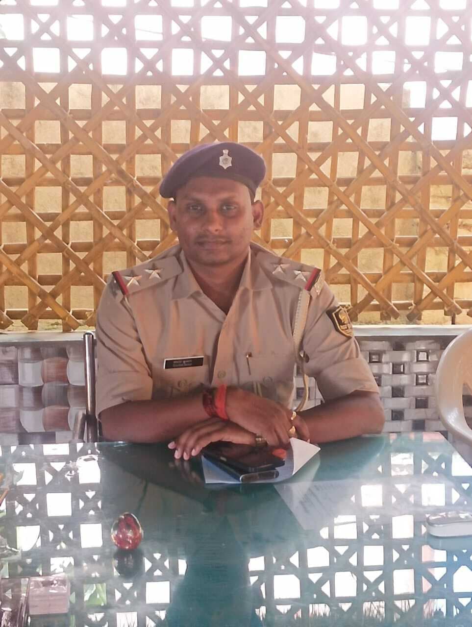 कुनौली थानाध्यक्ष बने रौशन कुमार