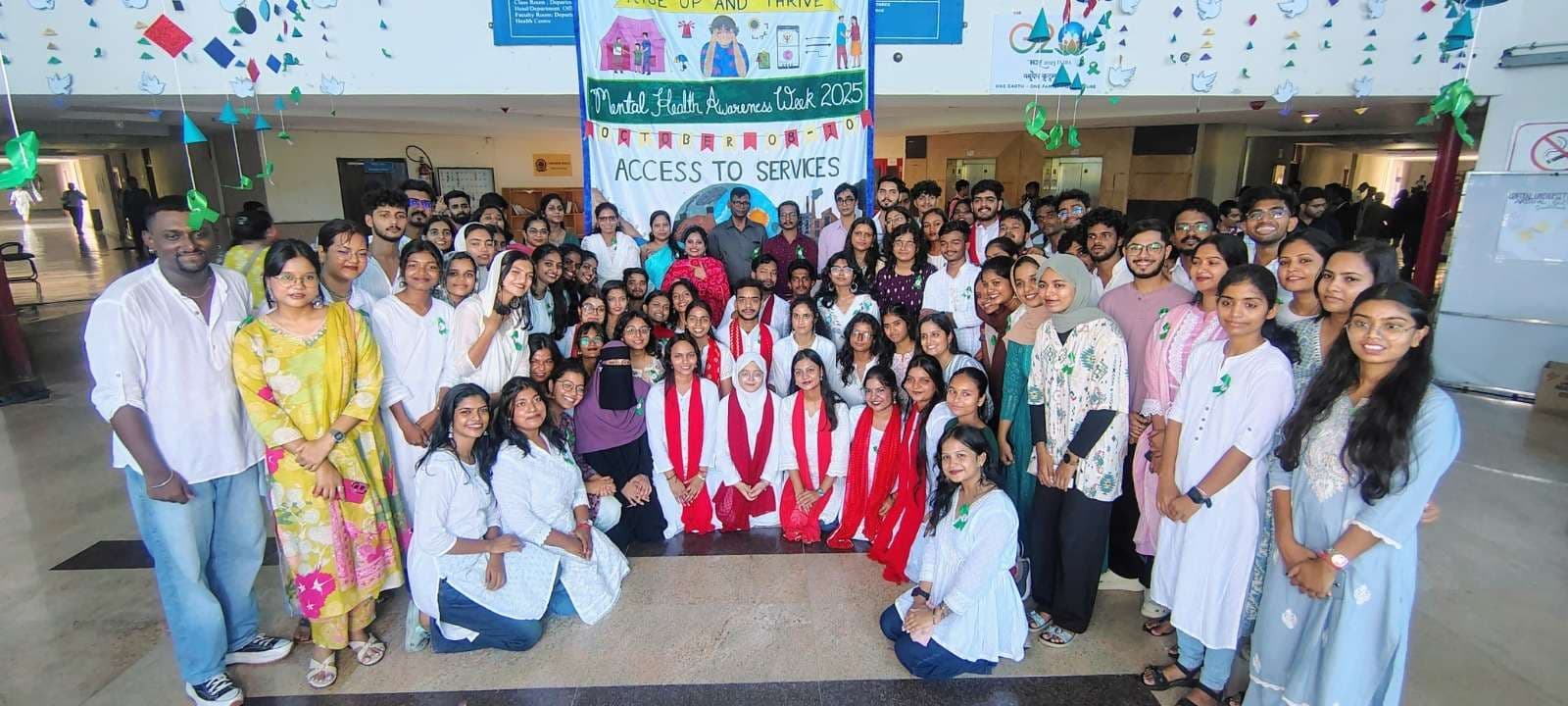 सीयूएसबी में विश्व मानसिक स्वास्थ्य सप्ताह का शुभारंभ