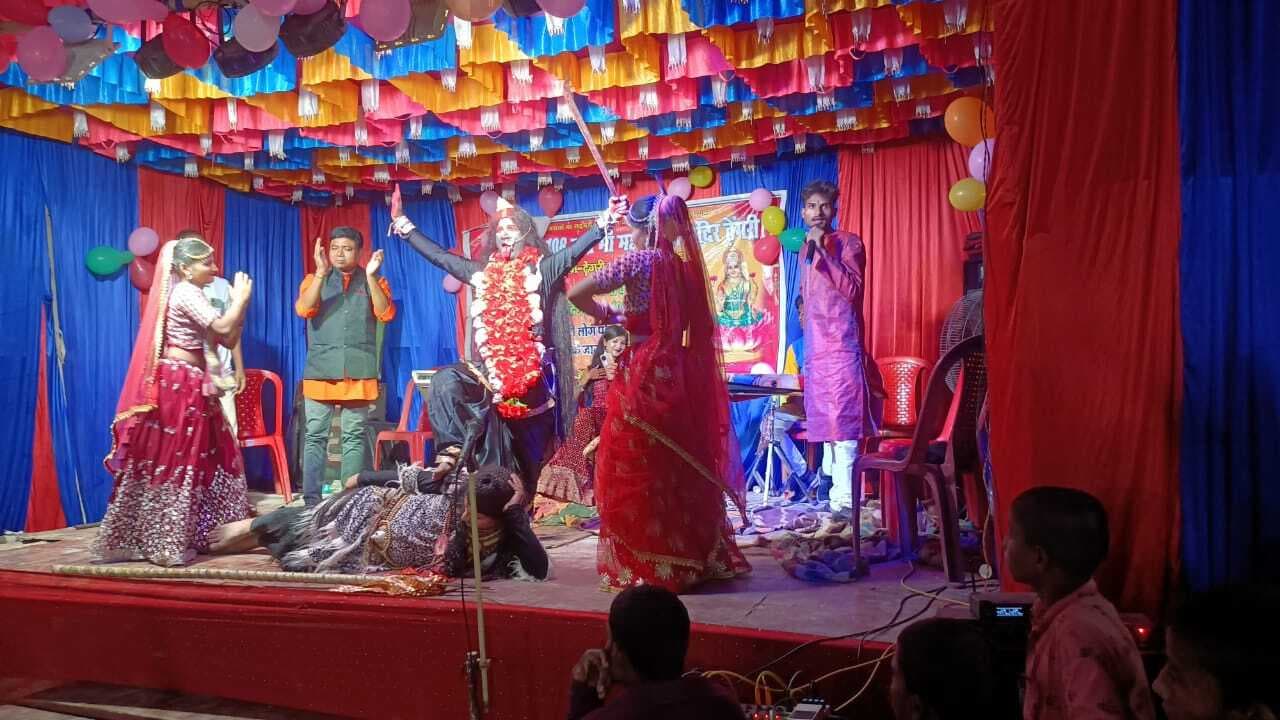 भक्ति जागरण का लोगों ने उठाया आनंद